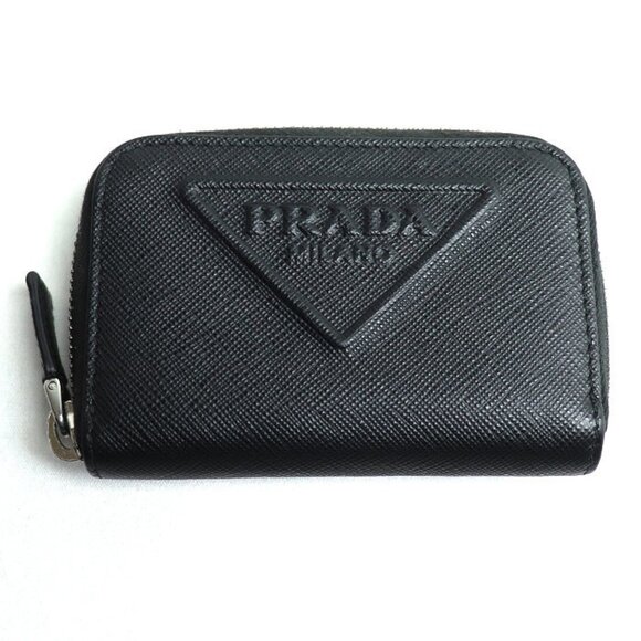 PRADA Black Saffiano Wallet - Picture 1 of 8